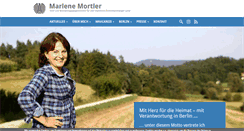 Desktop Screenshot of marlenemortler.de